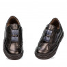 Buty dziecięce małe 70c czarno kombinowane
