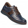 Buty casual/sportowe męskie 919m indigo kombinowany