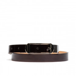 Damski pasek 03m lakier bordo