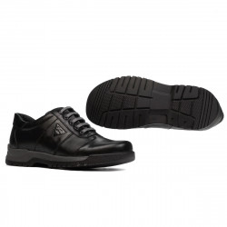 Męskie buty casual 923 czarne
