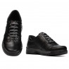 Męskie buty casual 923 czarne