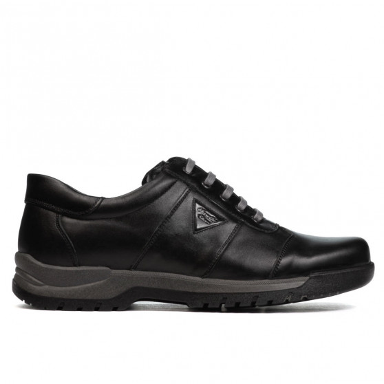 Męskie buty casual 923 czarne