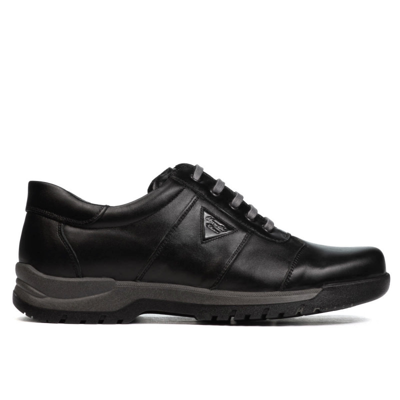Męskie buty casual 923 czarne