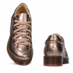 Damskie buty casual 6026 miedziane