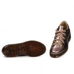 Damskie buty casual 6026 miedziane