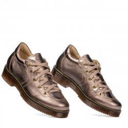 Damskie buty casual 6026 miedziane