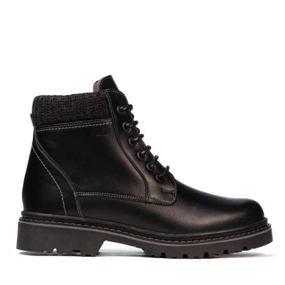 Czarne buty męskie 471