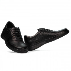 Buty casual/sport męskie 919m czarne