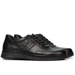 Buty casual/sport męskie 919m czarne