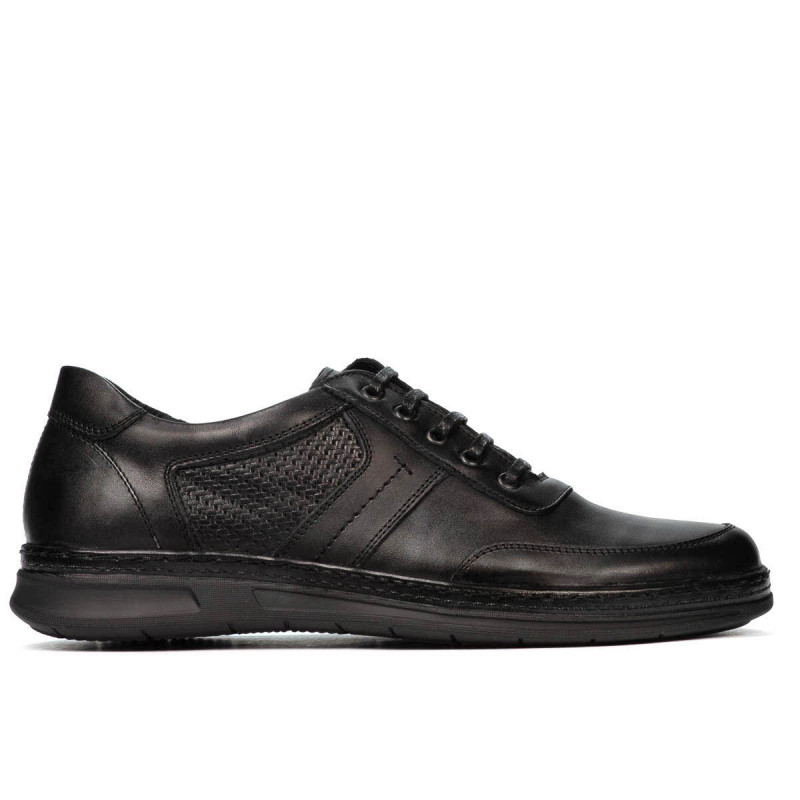 Buty casual/sport męskie 919m czarne