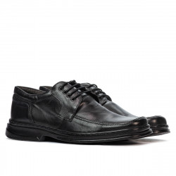 Buty casual męskie 973 czarne