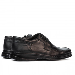 Buty casual męskie 973 czarne