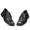 Buty casual męskie 973 czarne