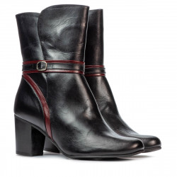 Buty damskie 1156 czarny mieszany