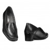 Damskie buty casual 614 czarne