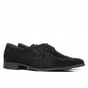 Eleganckie buty młodzieżowe 388 czarny welur
