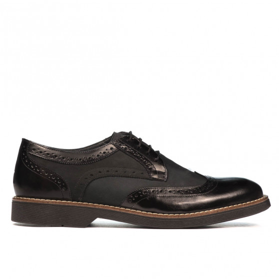 Casualowe buty męskie 826 czarno-kompozytowe