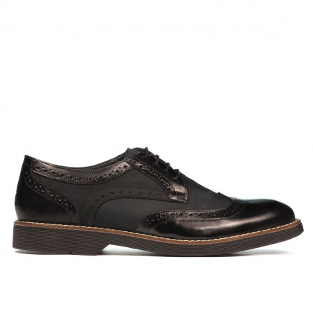Casualowe buty męskie 826 czarno-kompozytowe