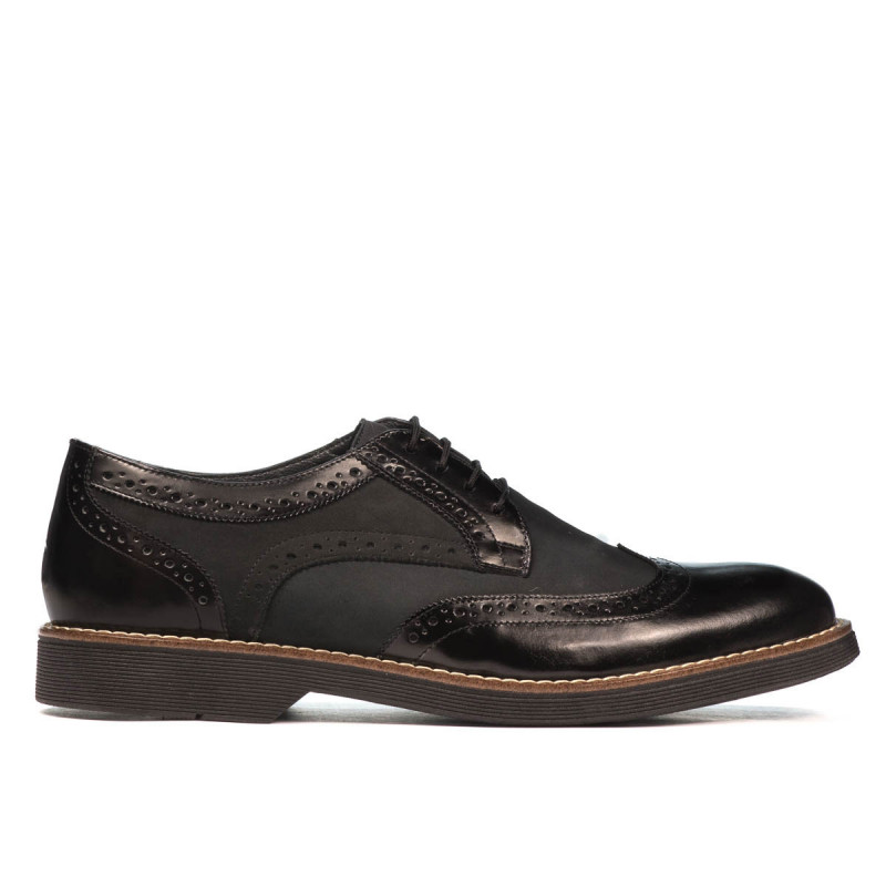 Casualowe buty męskie 826 czarno-kompozytowe
