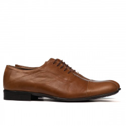Eleganckie buty męskie 762 brązowe