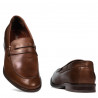 Eleganckie buty męskie 815 brązowy