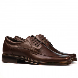 Eleganckie buty męskie 790 brązowe