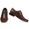 Eleganckie buty męskie 790 brązowe