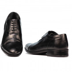Eleganckie buty męskie 802 czarne
