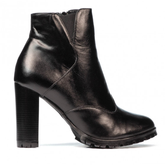 Damskie botki 1162s czarne (slim)