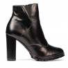Damskie botki 1162s czarne (slim)