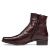 Damskie botki 3289 bordo