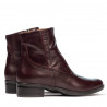 Damskie botki 3289 bordo