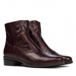 Damskie botki 3289 bordo