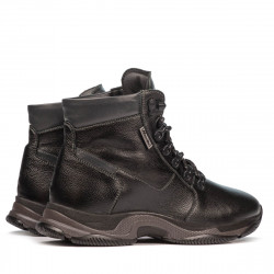 Czarne buty młodzieżowe 4006