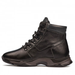 Czarne buty młodzieżowe 4006