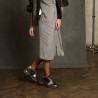 Buty damskie 3351 czarne łączone