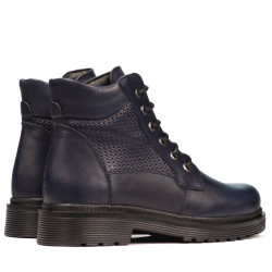 Buty młodzieżowe 4007 indygo łączone