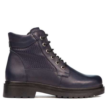 Buty młodzieżowe 4007 indygo łączone