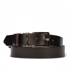 Pasek damski 22m bordo+czarny