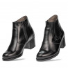 Botki damskie 3348 czarne