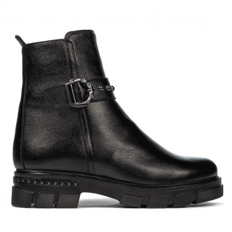 Damskie botki 3352 czarne