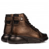 Botki damskie 3354 miedziane