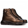 Botki damskie 3354 miedziane