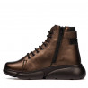 Botki damskie 3354 miedziane