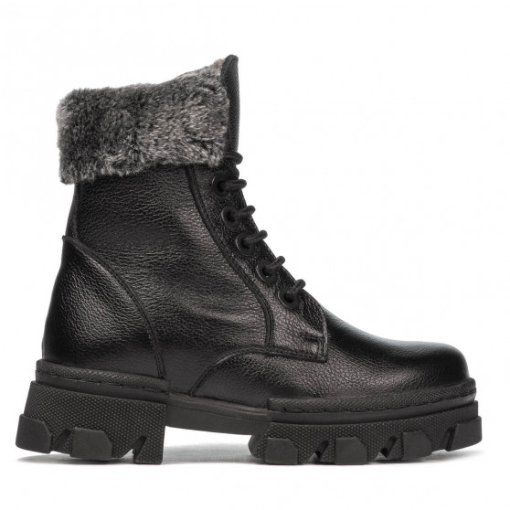 Czarne buty dziecięce 3022