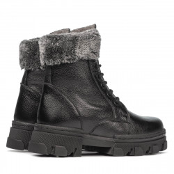 Czarne buty dziecięce 3022