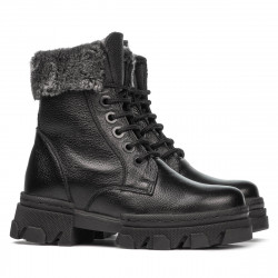 Czarne buty dziecięce 3022
