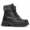 Czarne buty dziecięce 3022