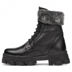 Czarne buty dziecięce 3022