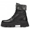 Czarne buty dziecięce 3022